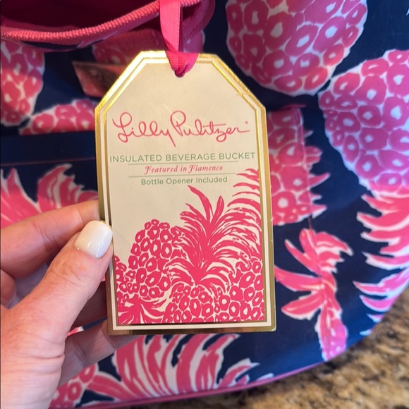 Lilly Pulitzer Insulated Beverage Bucket - Picture 2 of 7